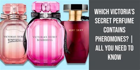 list of perfumes containing pheromones.